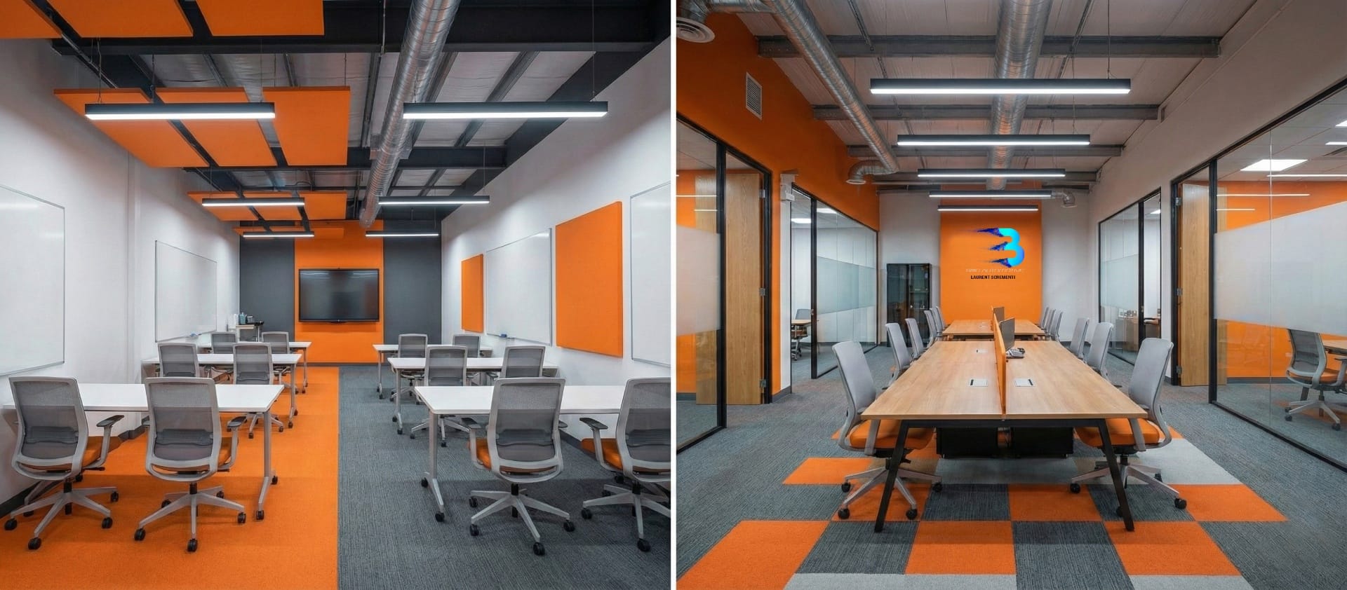 Bureaux BIIIIG Automotive - Salle de formation et espace de travail