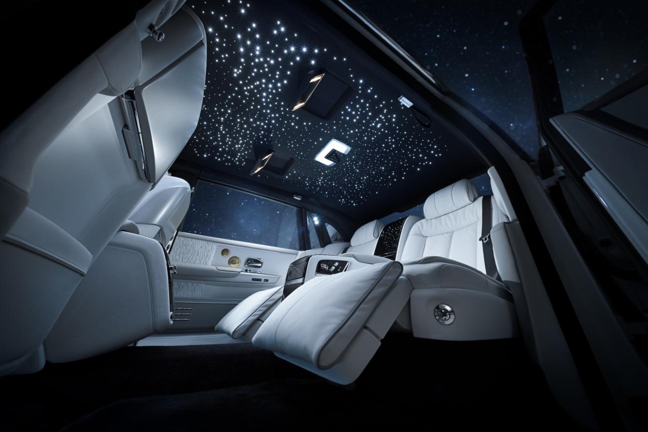 Ciel étoilé Rolls Royce style