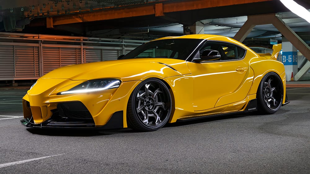 Toyota Supra PPF Color Iron Protect - Protection peinture Alsace