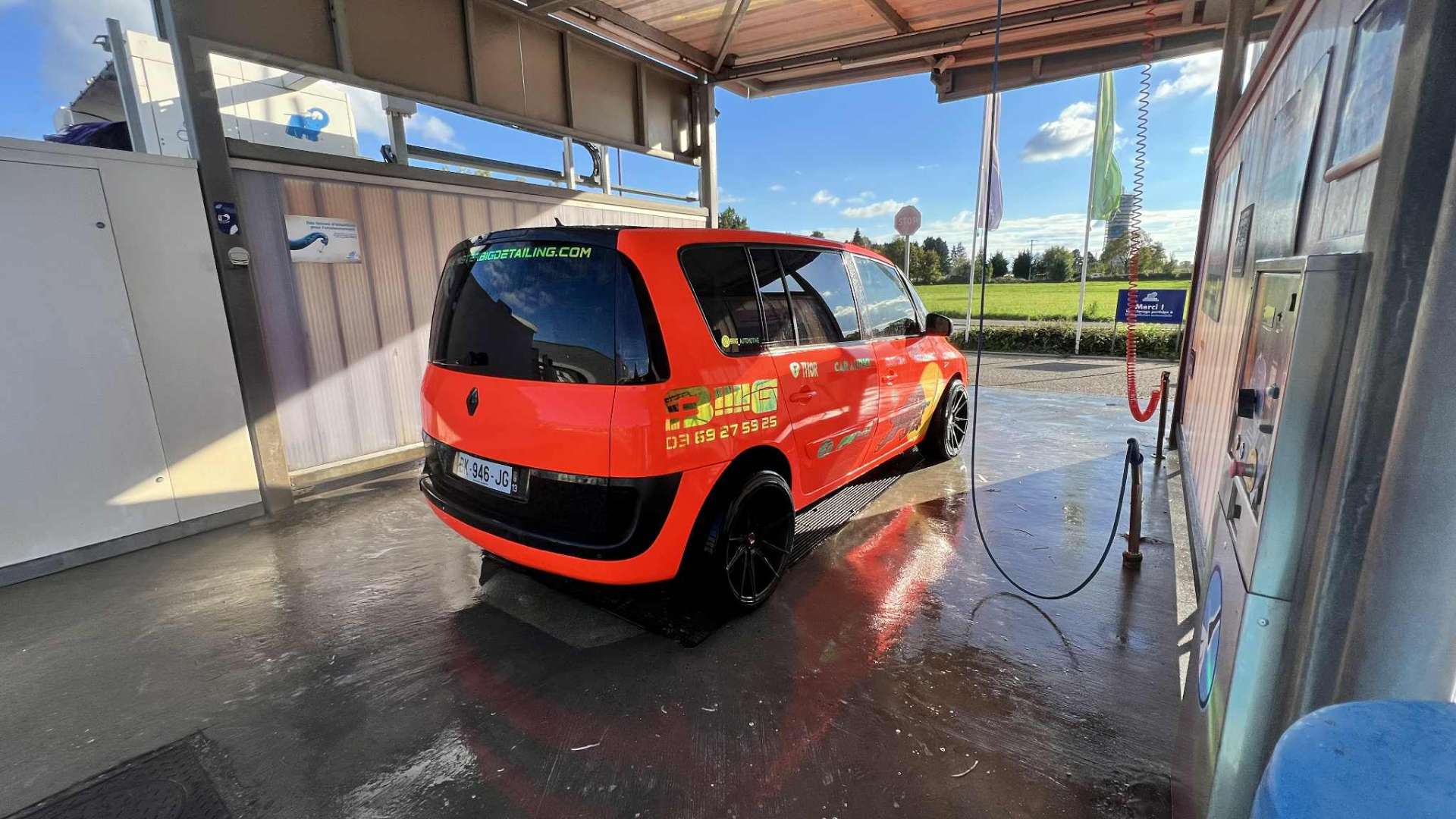 Renault Espace Red Carnage - Vue arrière