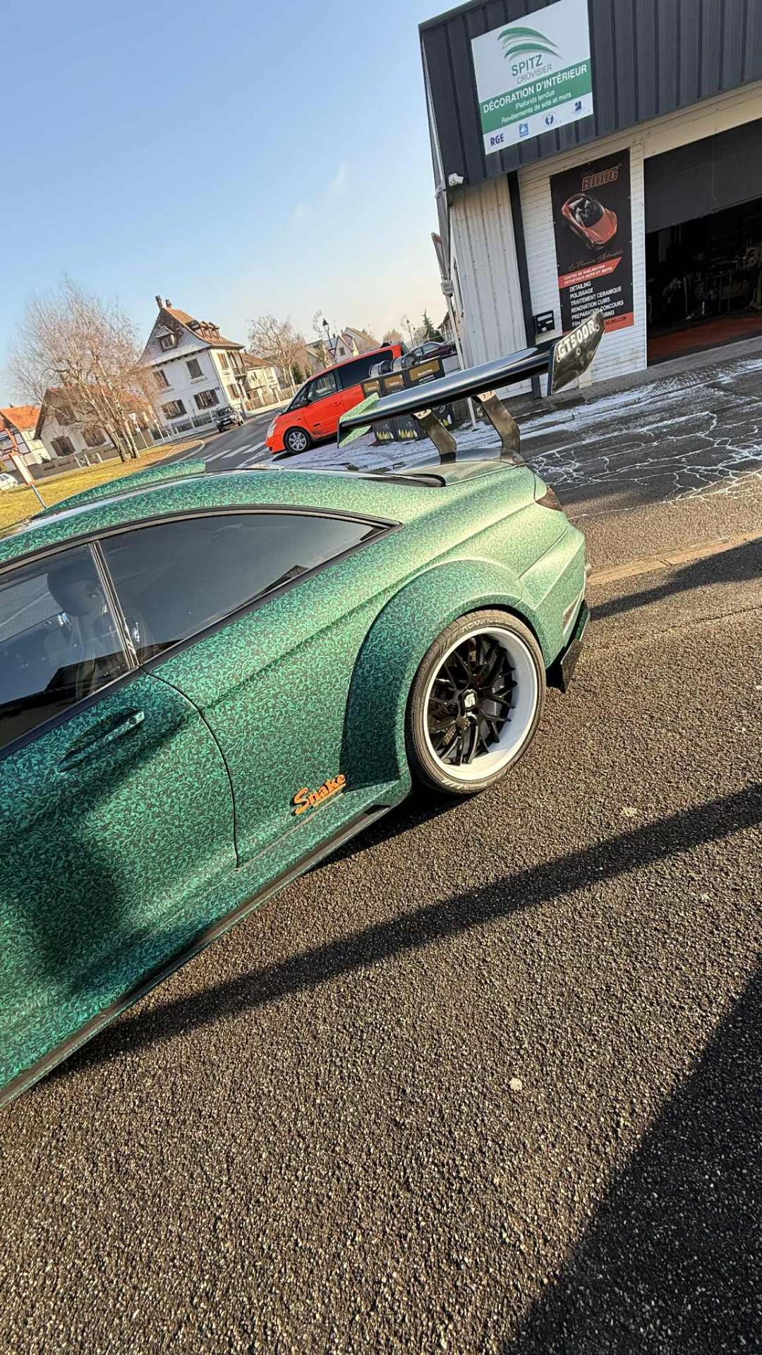 Mercedes CL 500 The Snake - Aileron 3D